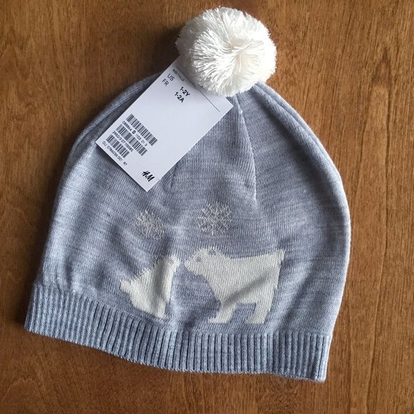 H&M toddler blanket, hat, mittens set 1-2Y NWT - Picture 5 of 10